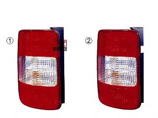 VAN WEZEL 5867924 -  Задний фонарь